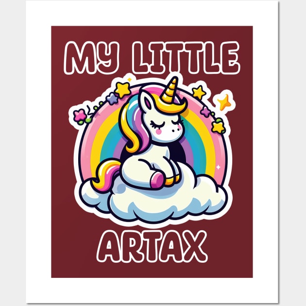 MY LITTLE ARTAX Wall Art by lumenoire